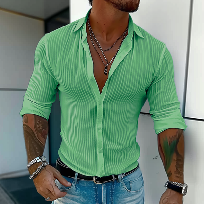 Wilson | Men's Slim Fit Button-Down Shirt