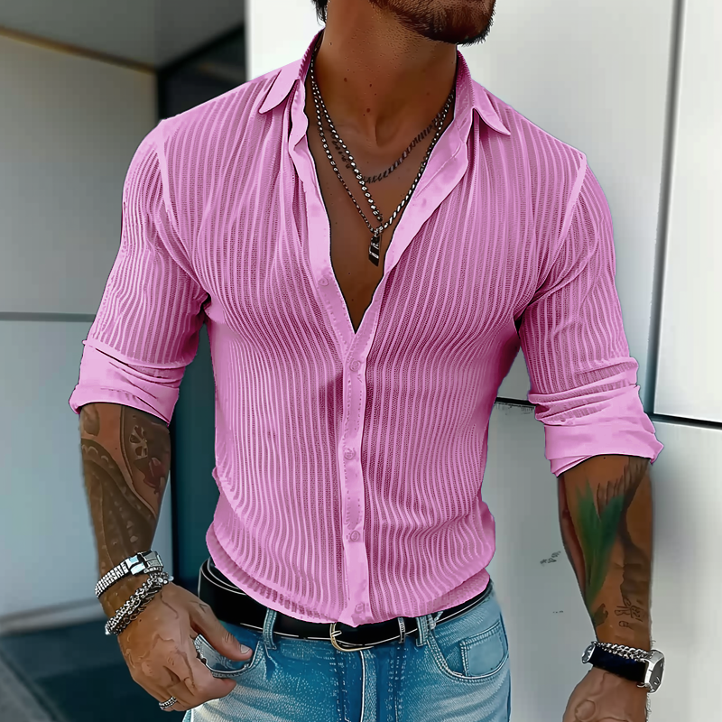 Wilson | Men's Slim Fit Button-Down Shirt